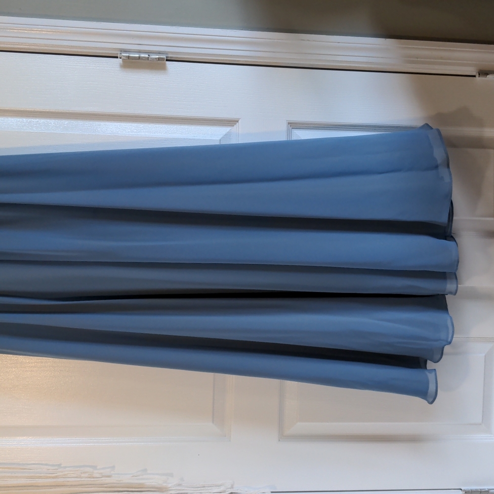 Kennedy Blue size 8 - 10 Cameron style slate blue maxi bridesmaid guest dress - Picture 3 of 11